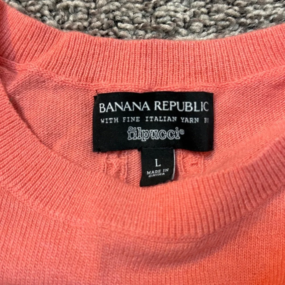Banana Republic Women's Coral Sweater Cashmere & Wool mix size Large